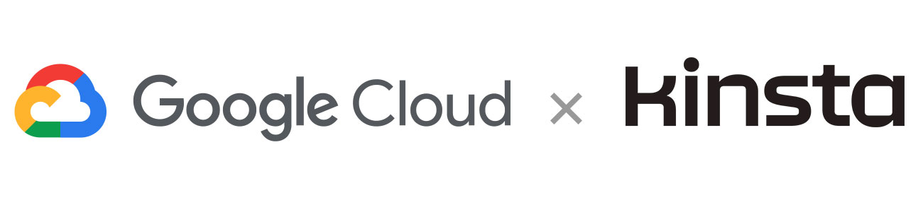 Google Cloud Platform × Kinstaのロゴ画像