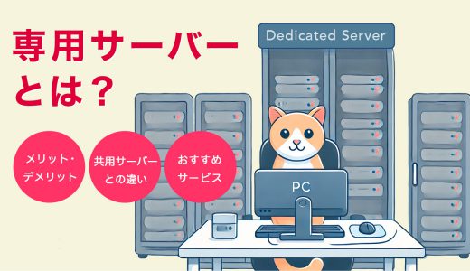 専用サーバーとは？メリット・デメリットや共用サーバーとの違い、おすすめサービスを紹介